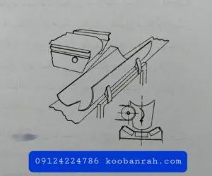 شوت باگیری نوار نقاله با نوار متقاطع