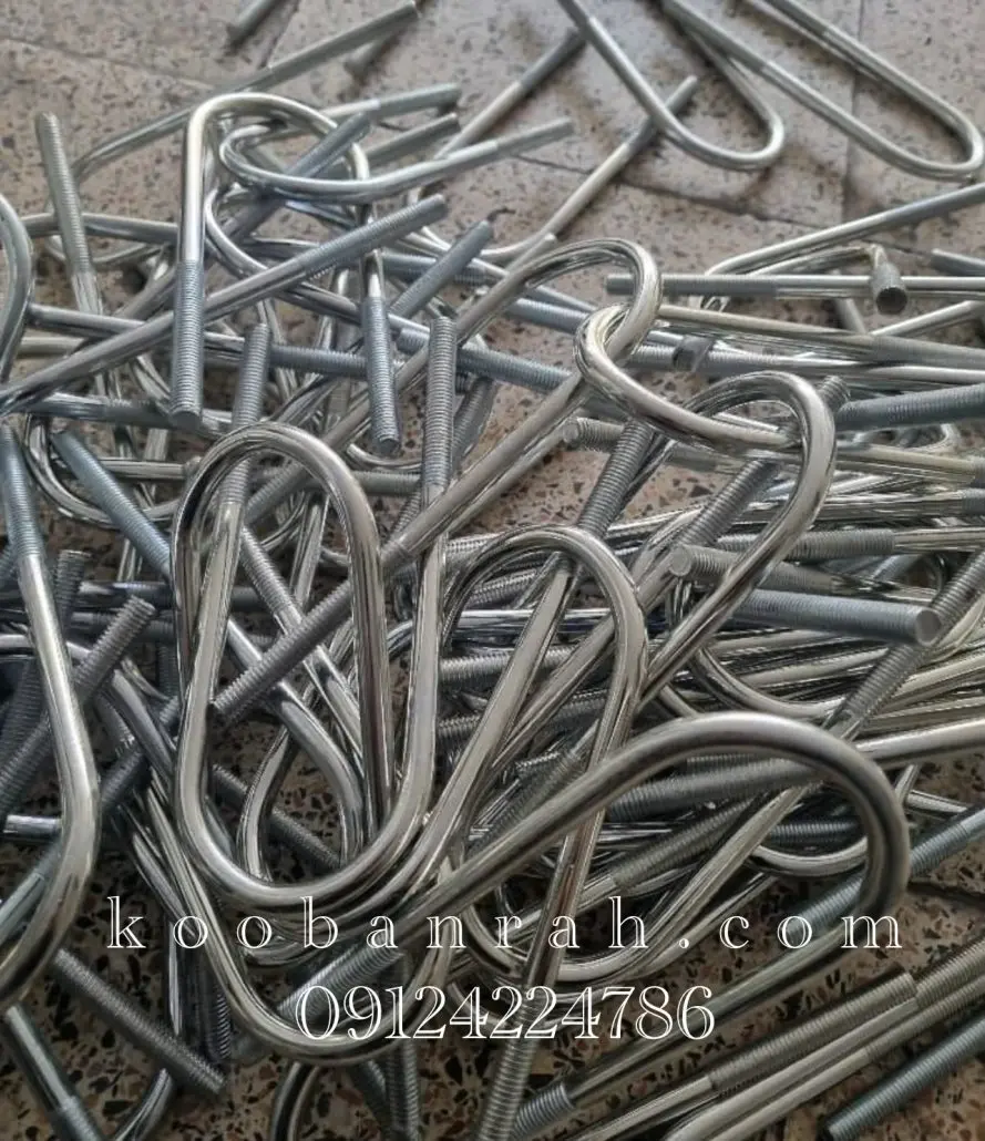 تصویر چند یوبولت صنعتی مورد استفاده در اتصالات پیچی و مهار لوله‌ ها